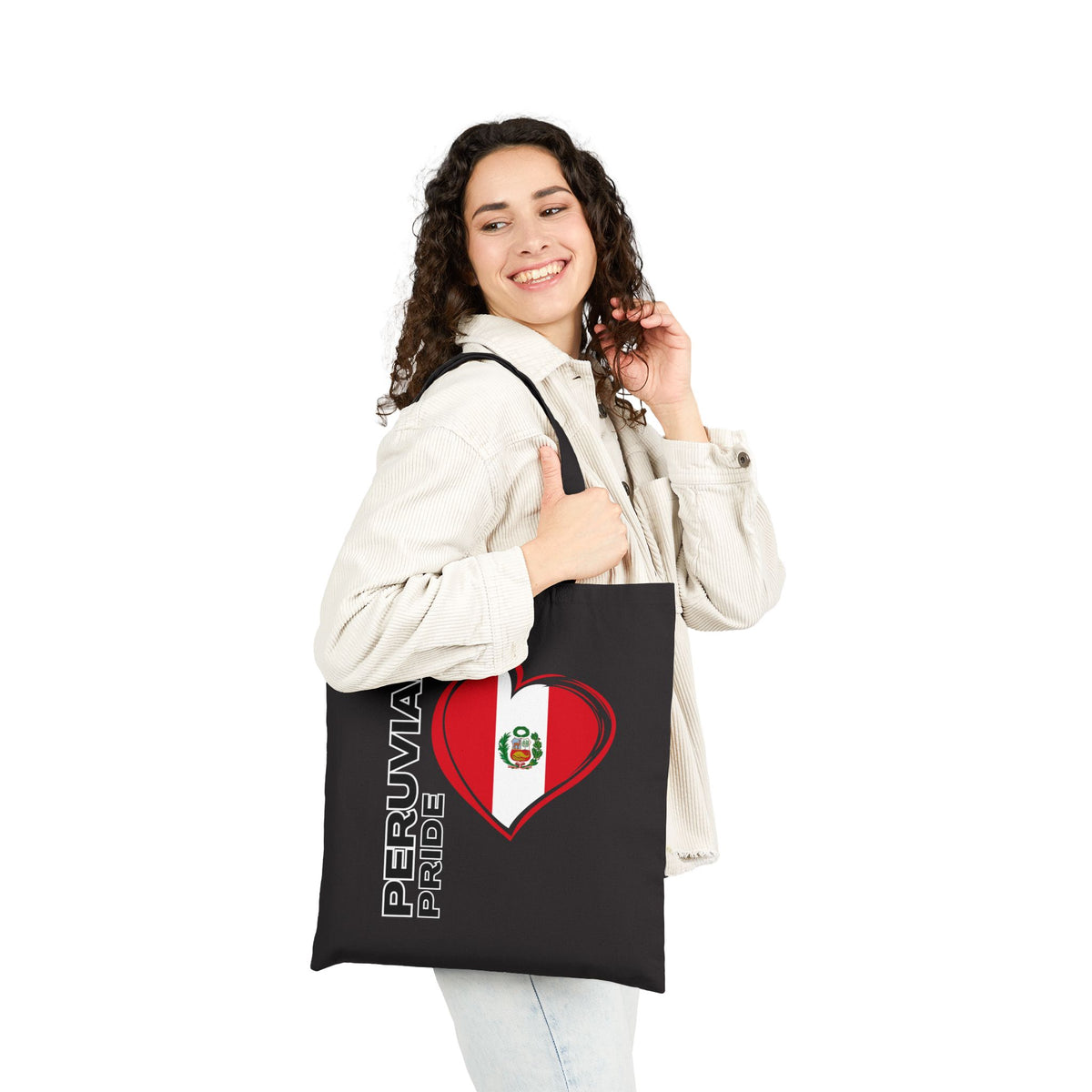 Best Peruvian Canvas Tote Bag "Peru Pride"