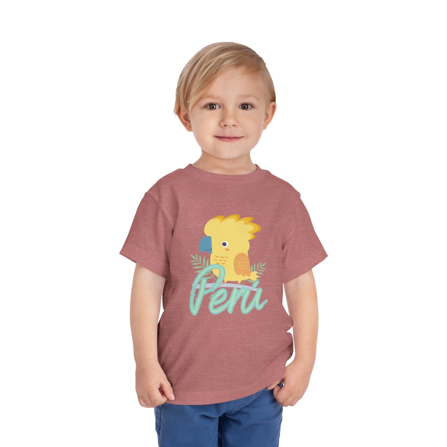 Best PeruvianToddler Short Sleeve Tee "Peru Jungle"