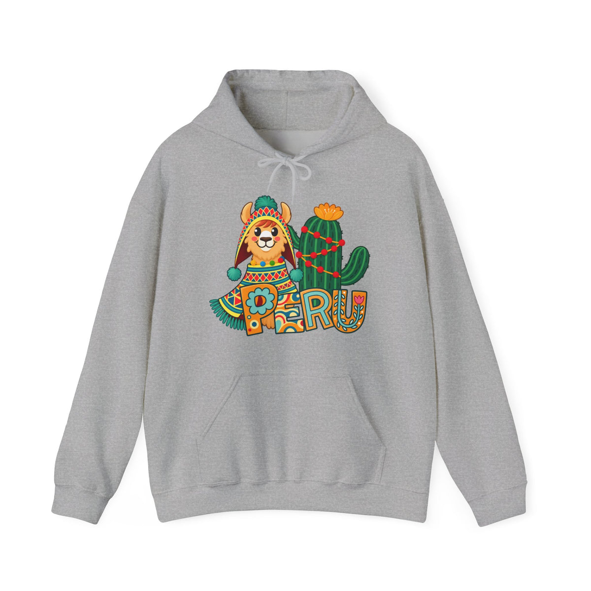 Best Peru Llama Hoodie - Cozy Peruvian Gift for Him & Her