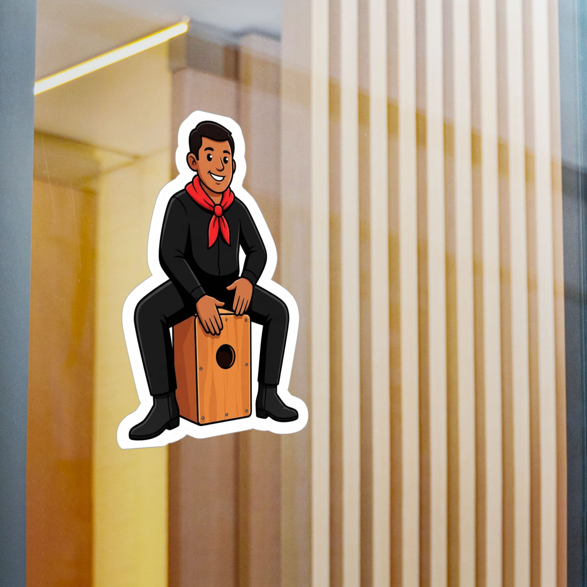 Best Peruvian Cajón Sticker - Afro-Peruvian Music Decal