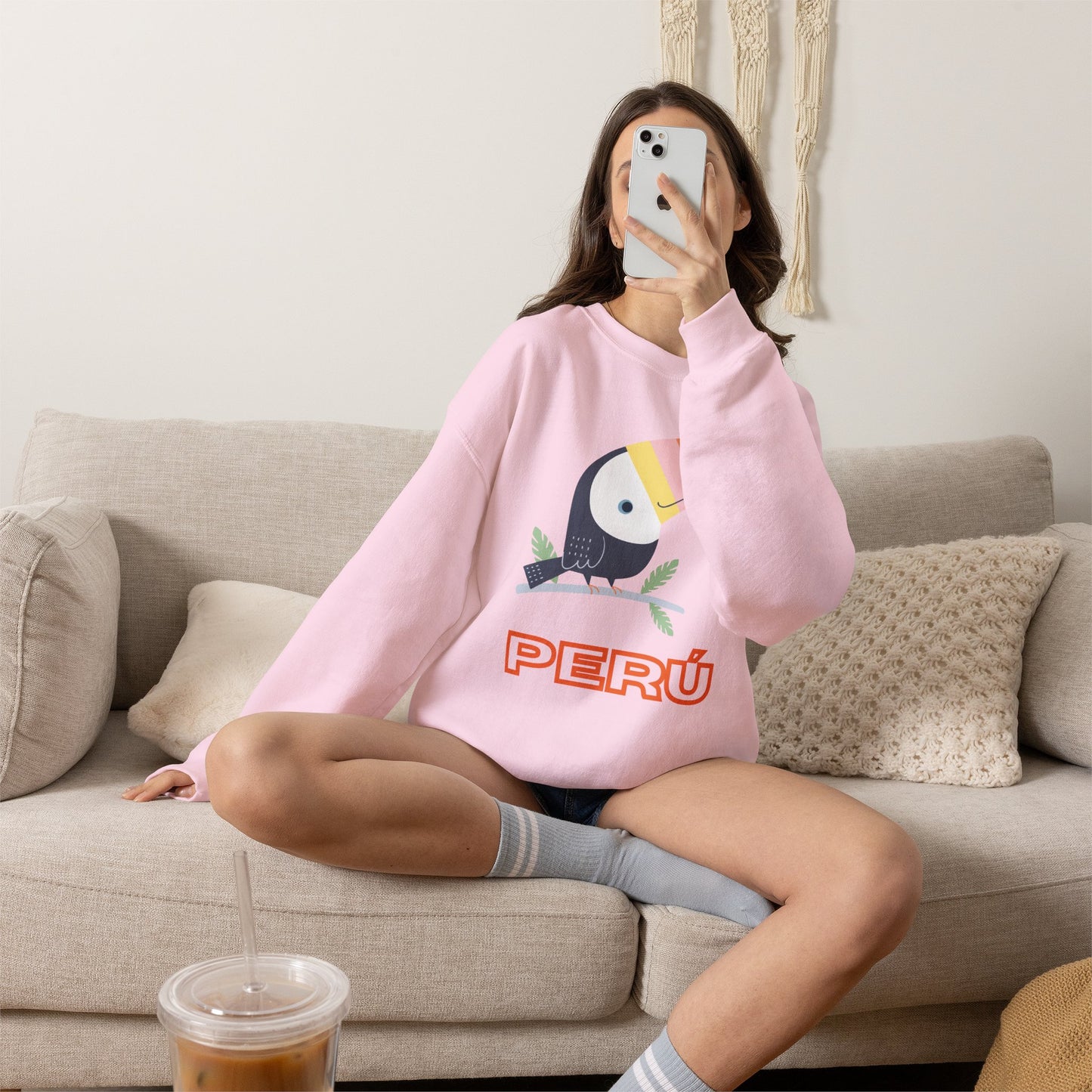 Best Peruvian Unisex Sweatshirt "Tropical Peru"