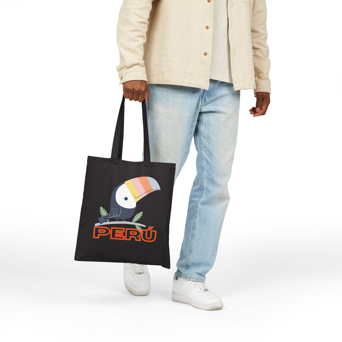 Best Peruvian Canvas Tote Bag "Peru Selva"