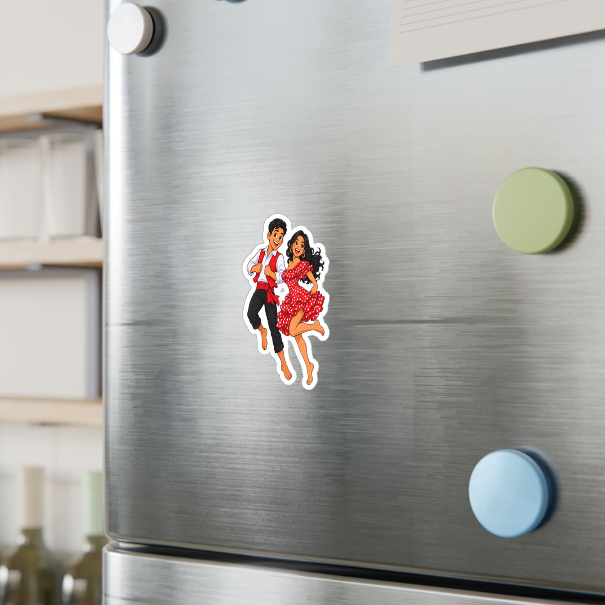Best Peruvian Dance Couple Sticker - Afro-Peruvian Decal