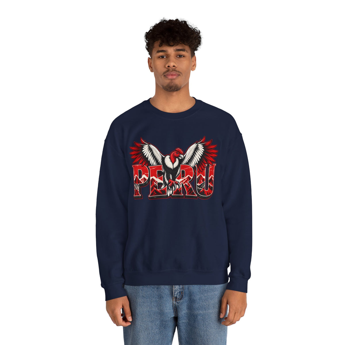 Best Peru Condor Sweatshirt - Andes Mountains Crewneck Gift
