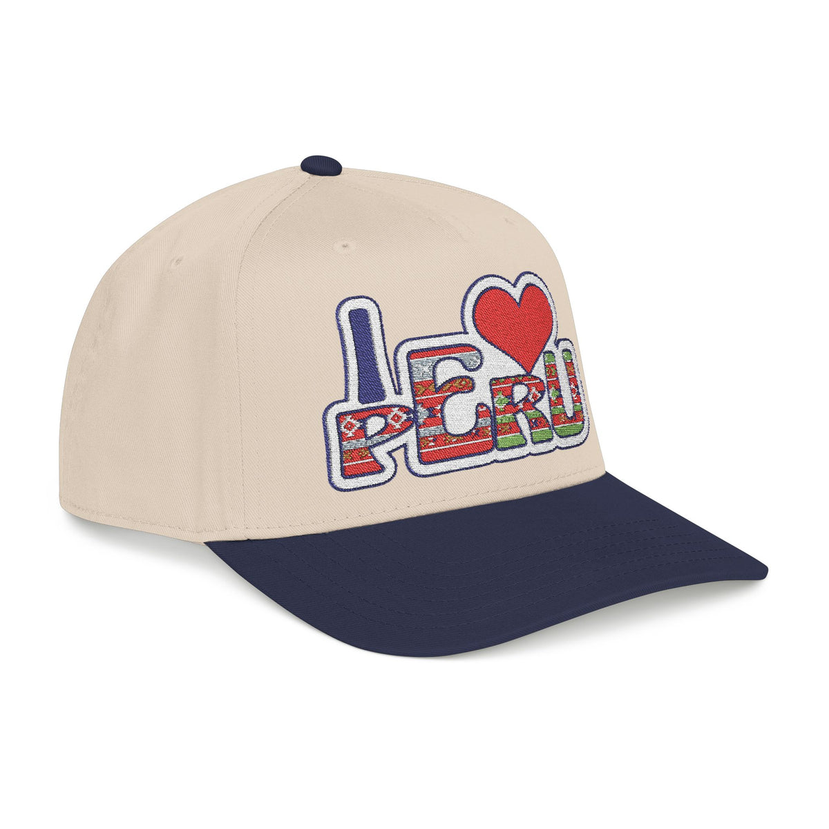 Best I Love Peru Hat - Embroidered Andean Textile Cap