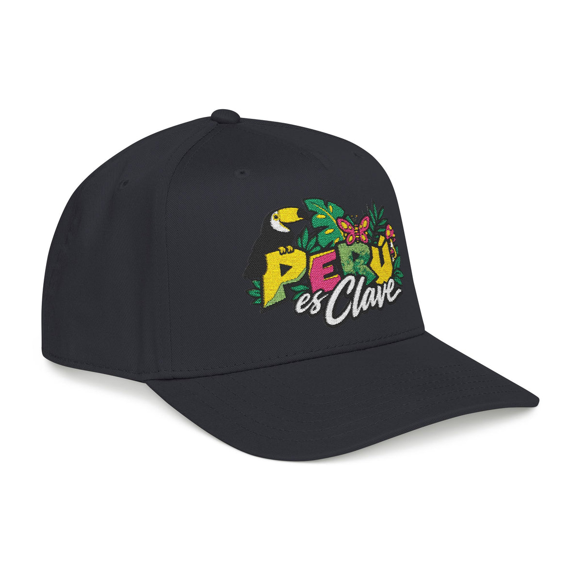 Best Perú es Clave Hat - Embroidered Amazon Toucan Cap