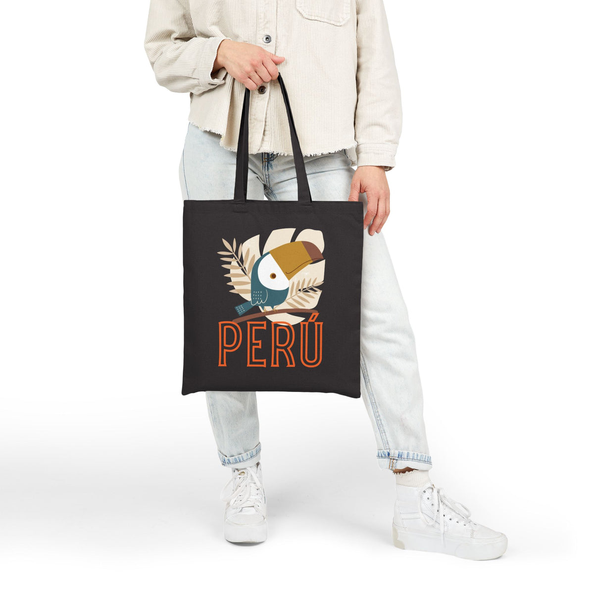 Best Peruvian Canvas Tote Bag "Tucán Perú"