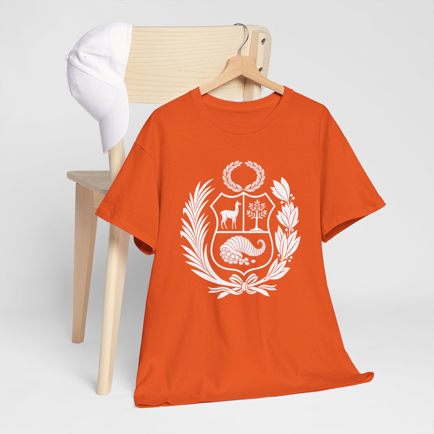 Best Peru Coat of Arms T-Shirt USA Unisex Peruvian Pride Tee