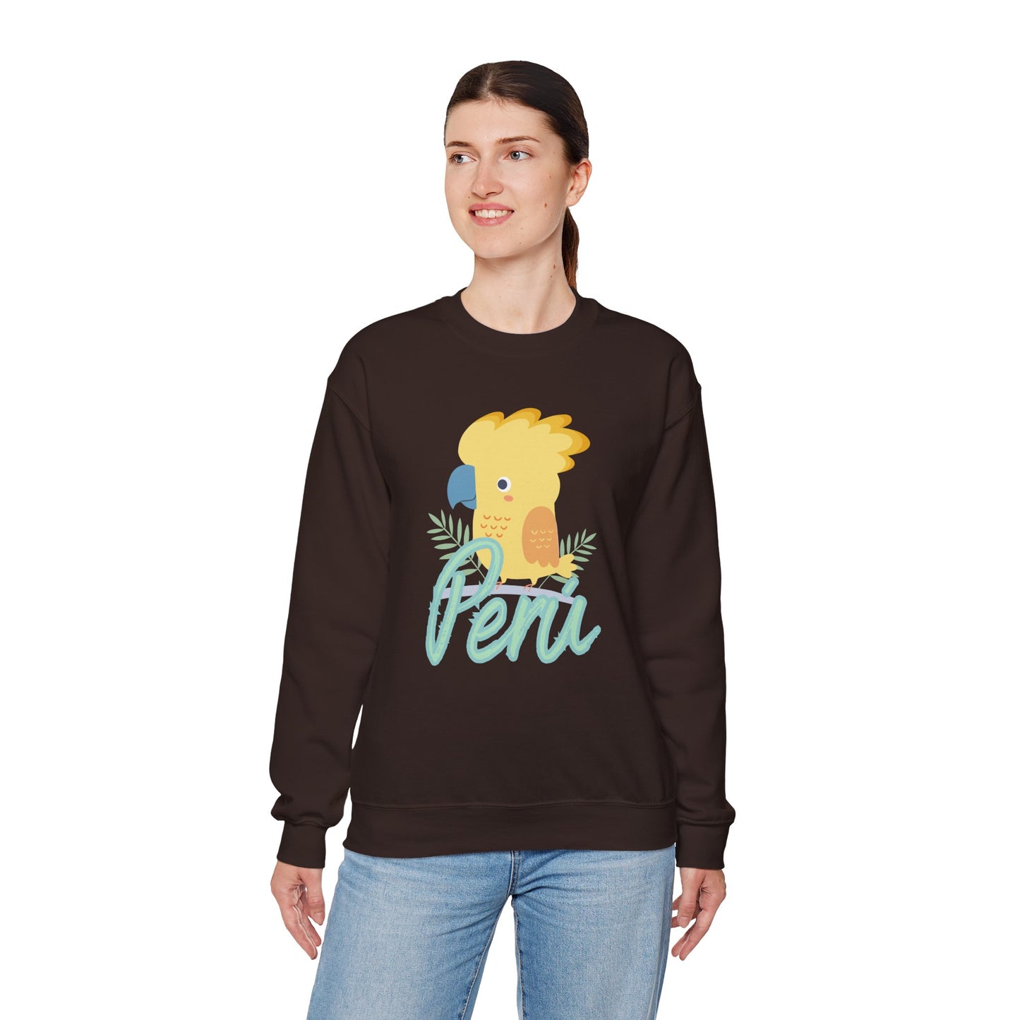 Best Peruvian Unisex Sweatshirt "Gallito de las Rocas"