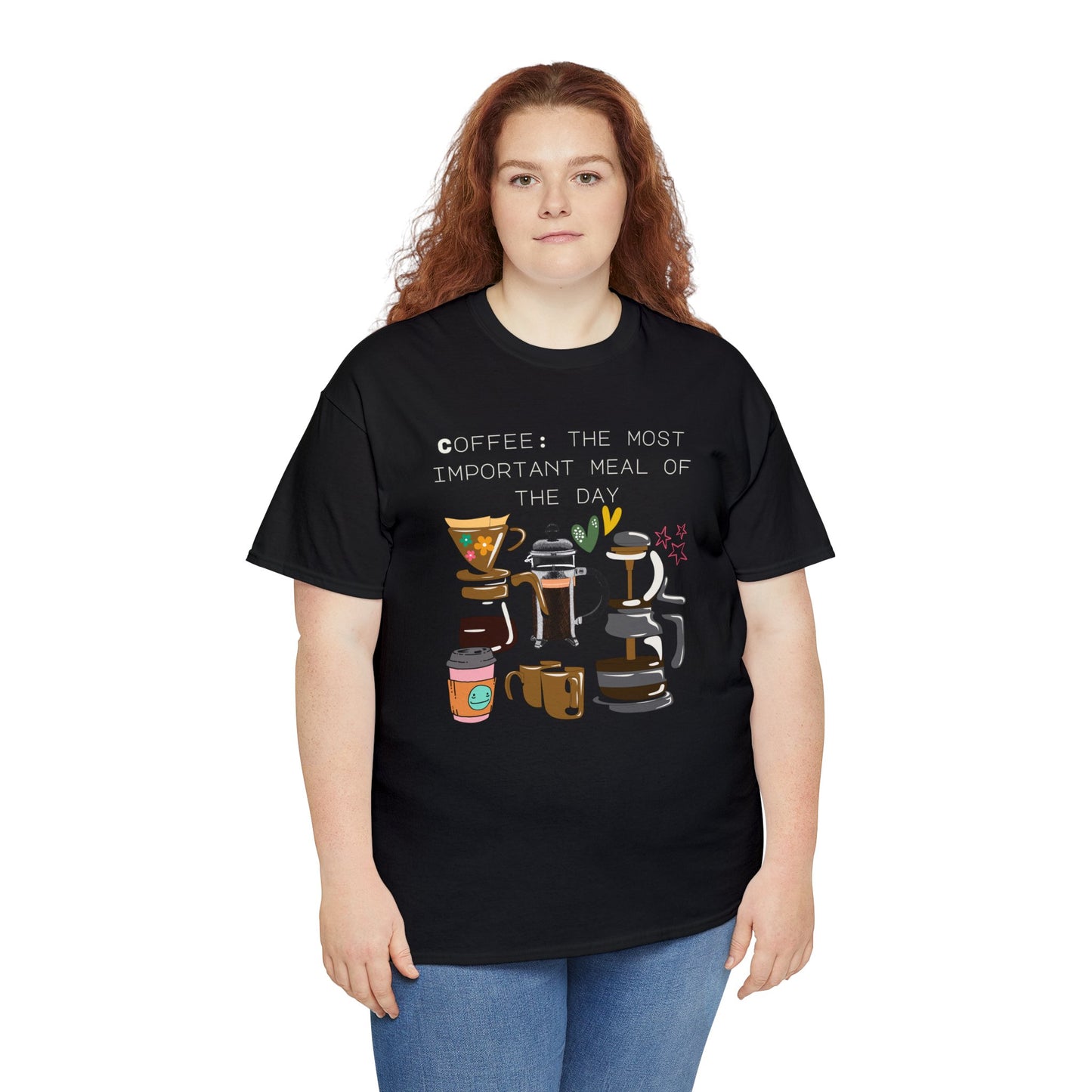 Best Unisex Coffee T-Shirt "Coffee: the most important meal of the day"