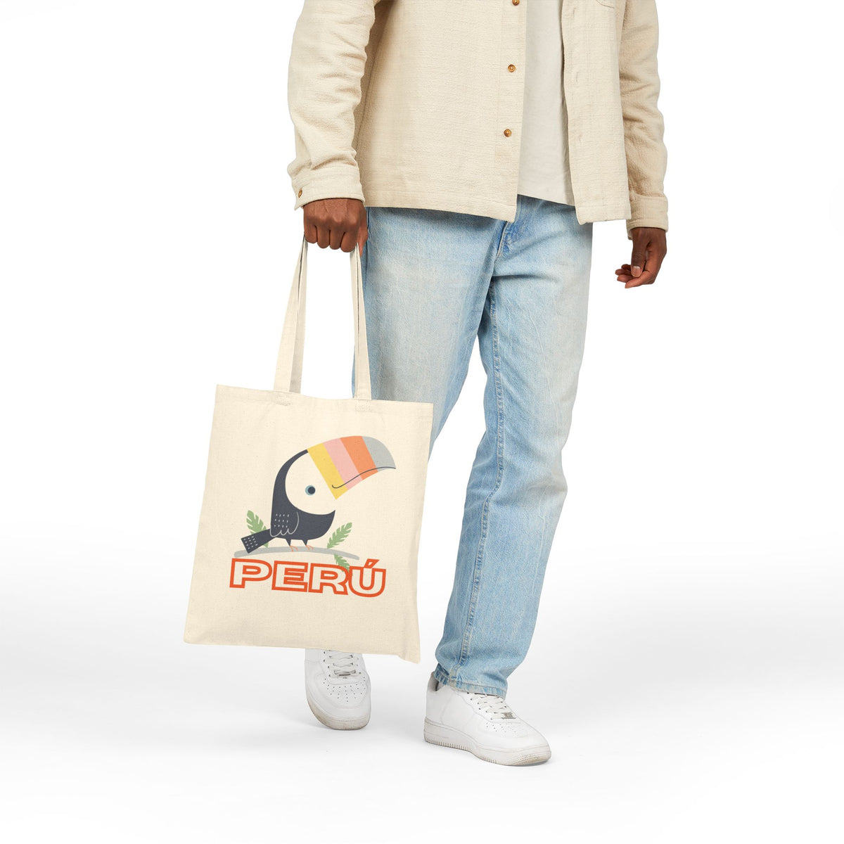 Best Peruvian Canvas Tote Bag "Peru Selva"