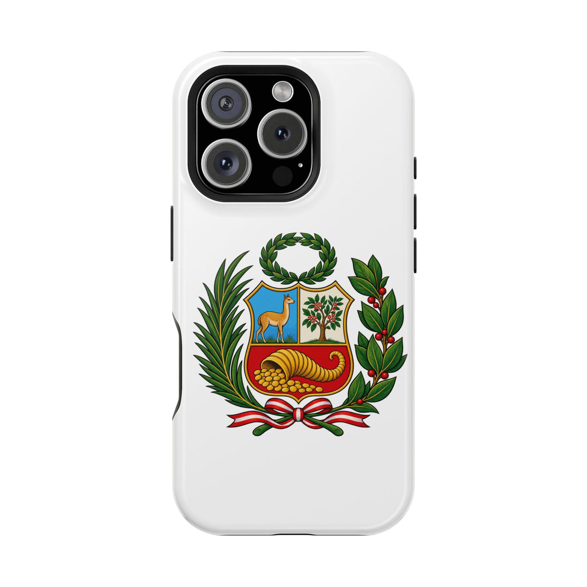 Best Peru Coat of Arms Phone Case - Escudo Nacional Gift
