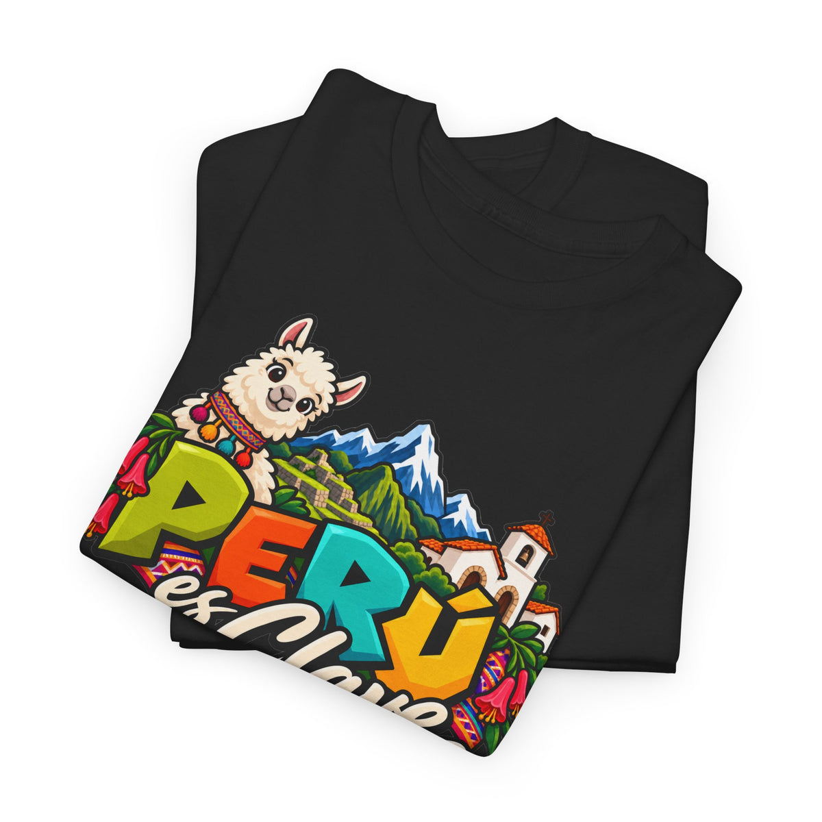 Best Perú es Clave T-Shirt - Alpaca & Machu Picchu Tee Gift