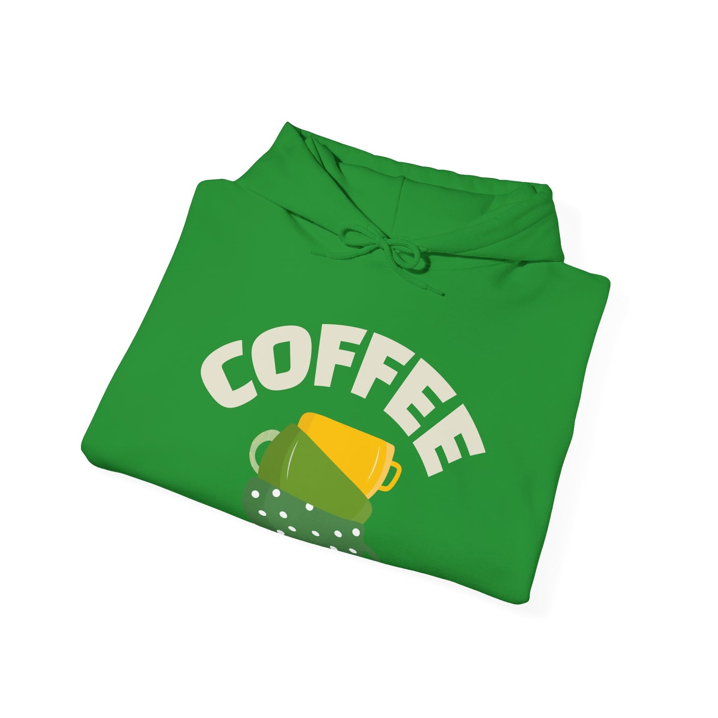 ☕ Stacked Coffee Cups Hoodie USA | Cozy Coffee Lovers Hoodie