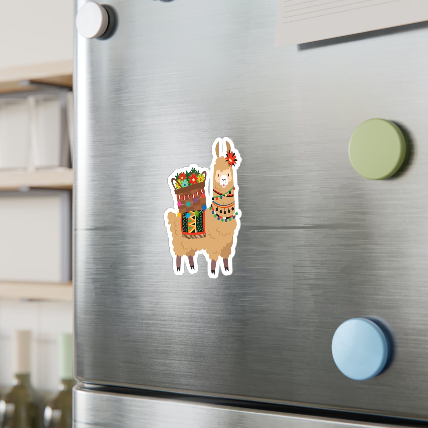 Best Peruvian Llama Sticker USA 🇵🇪 Waterproof Vinyl Decal