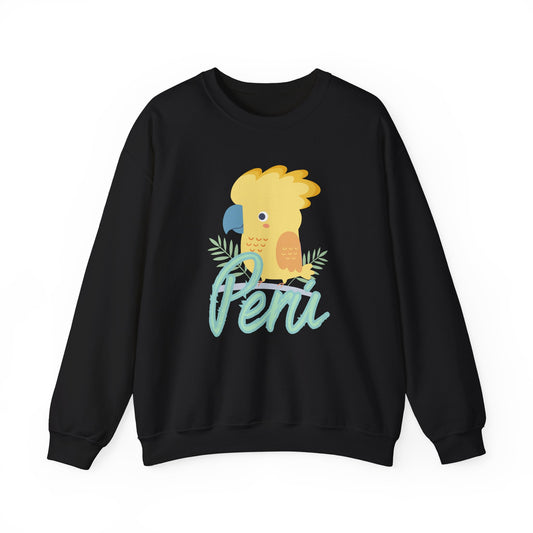 Best Peruvian Unisex Sweatshirt "Gallito de las Rocas"