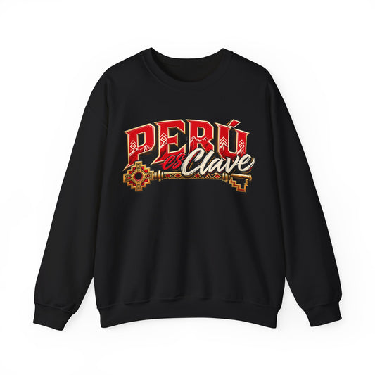 Best Perú es Clave Sweatshirt - Gold Key & Andes Crewneck