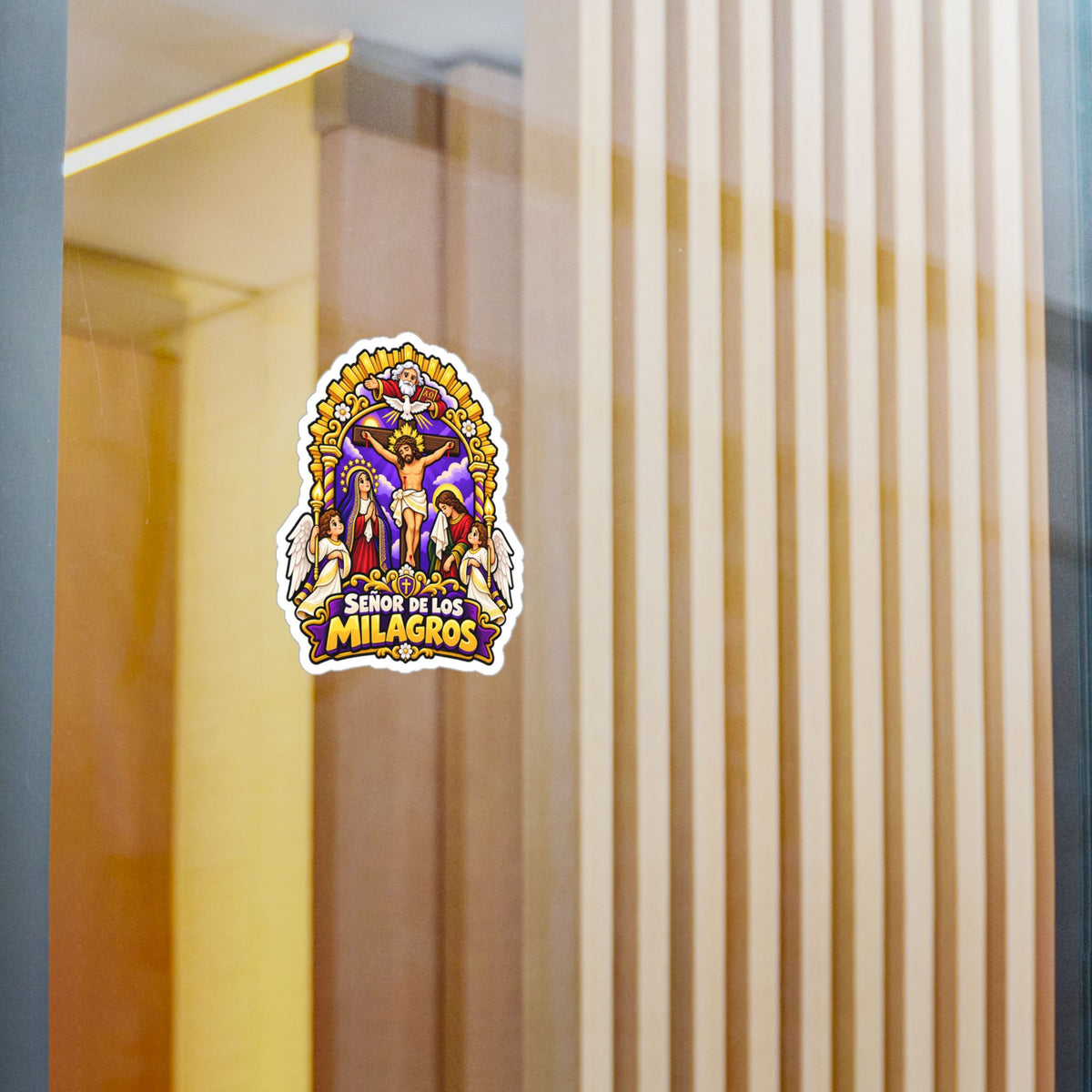 Best Señor de los Milagros Sticker - Mes Morado Decal Gift