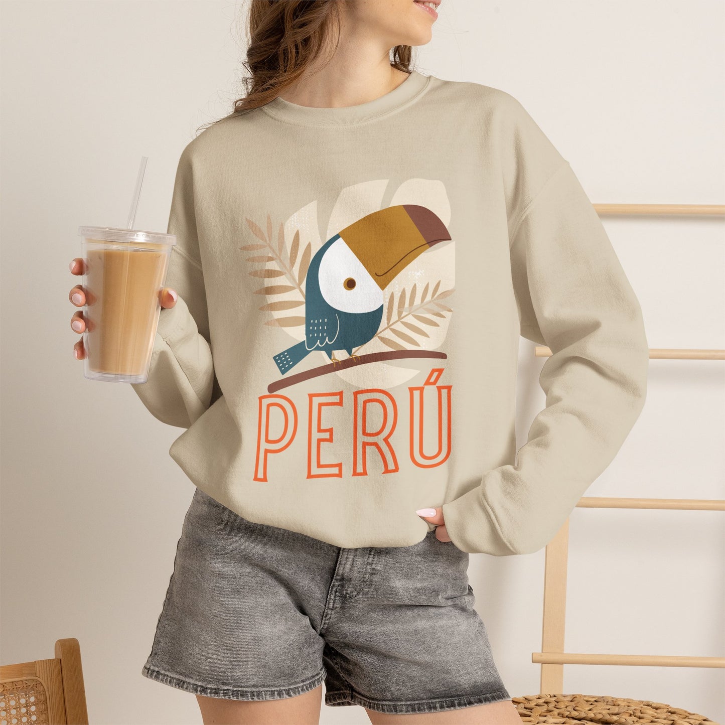 Best Peruvian Unisex Sweatshirt "Peru Toucan"