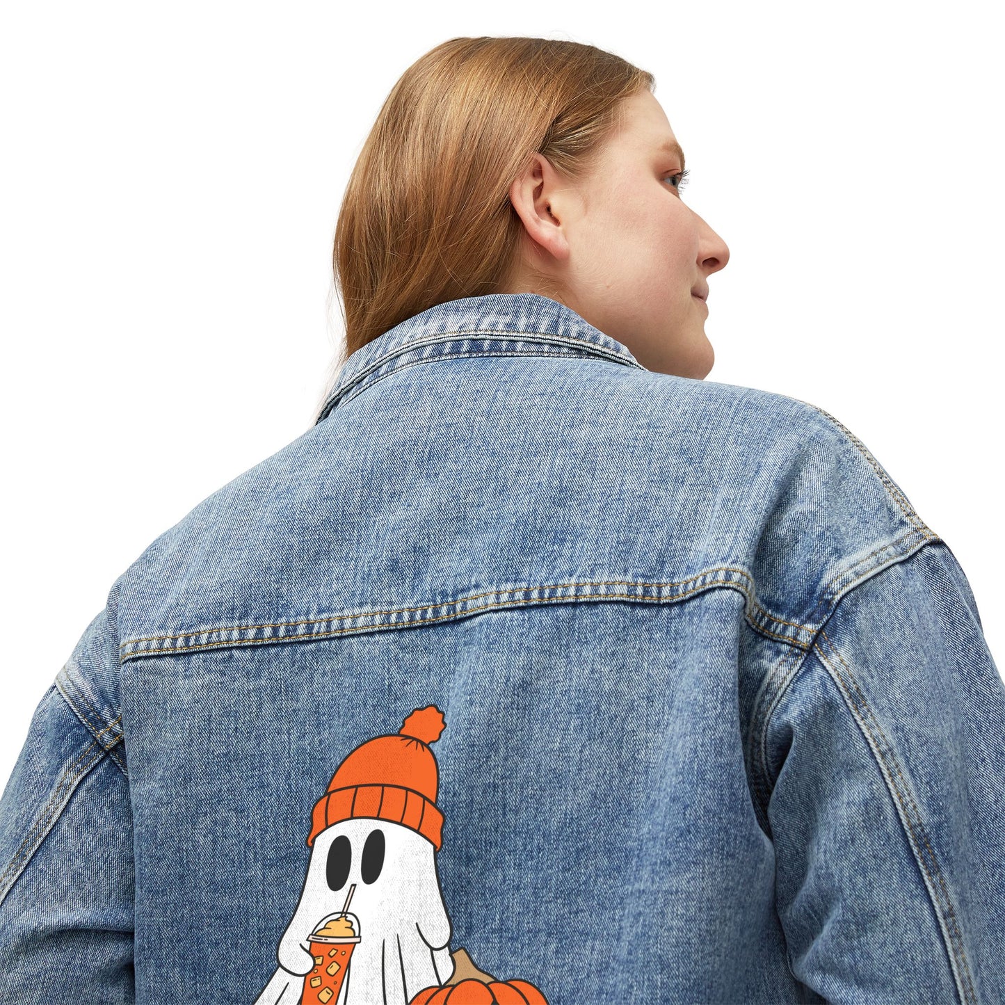 Best Women's Denim Coffee Jacket That's Hauntingly Chic: Spooky Sips & Stylish Spirits