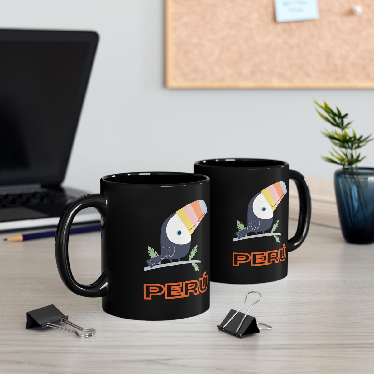 Best Peruvian Black Coffee Mug "Peru Toucan"