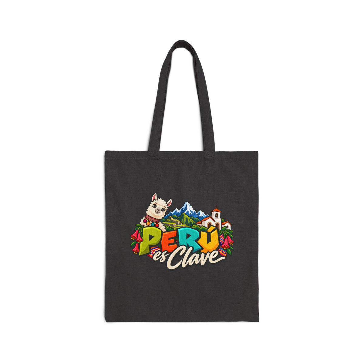 Best Perú es Clave Tote Bag - Alpaca & Machu Picchu Gift