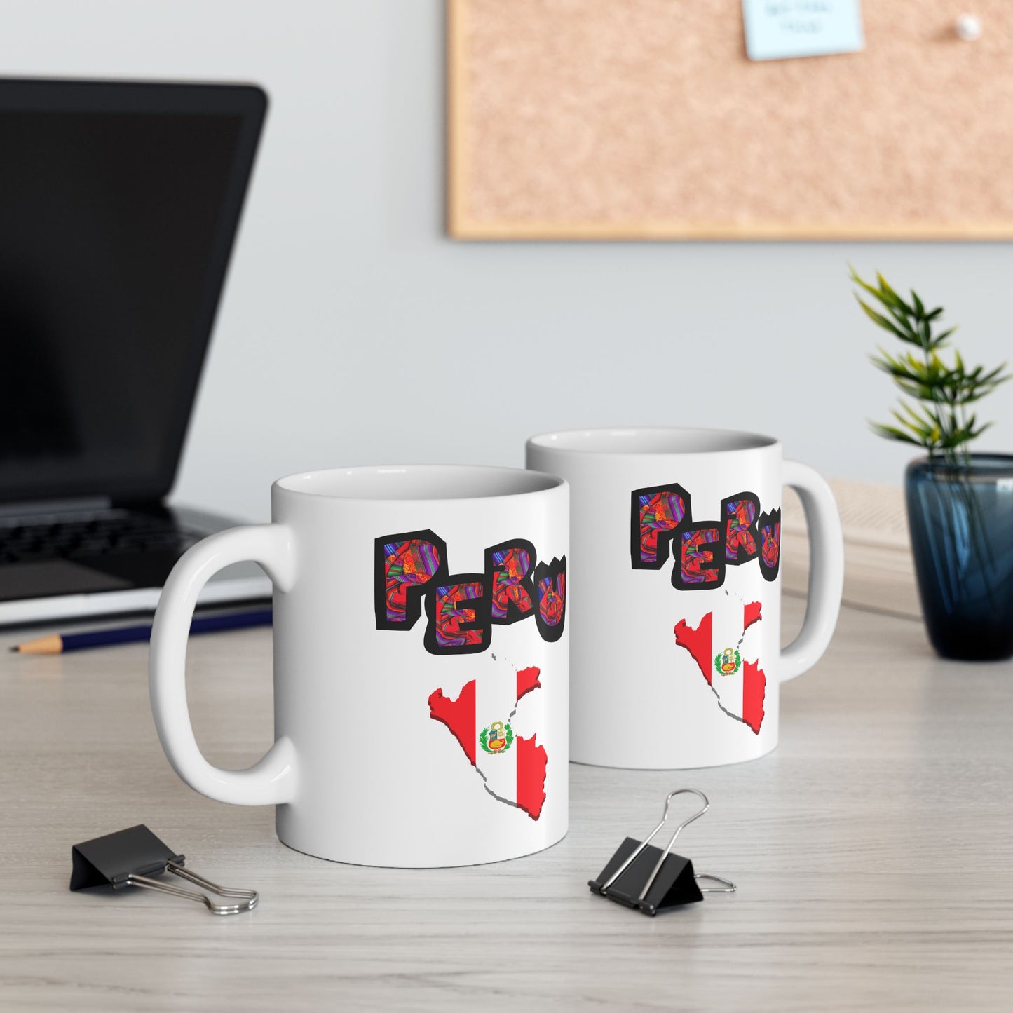 Best Peru Flag Map Coffee Mug - Peruvian Pride Gift