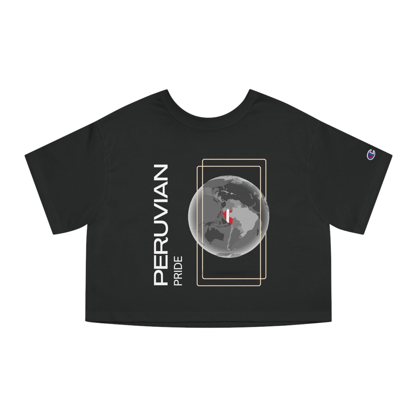 Champion Peruvian Cropped T-Shirt "Peruvian Pride"