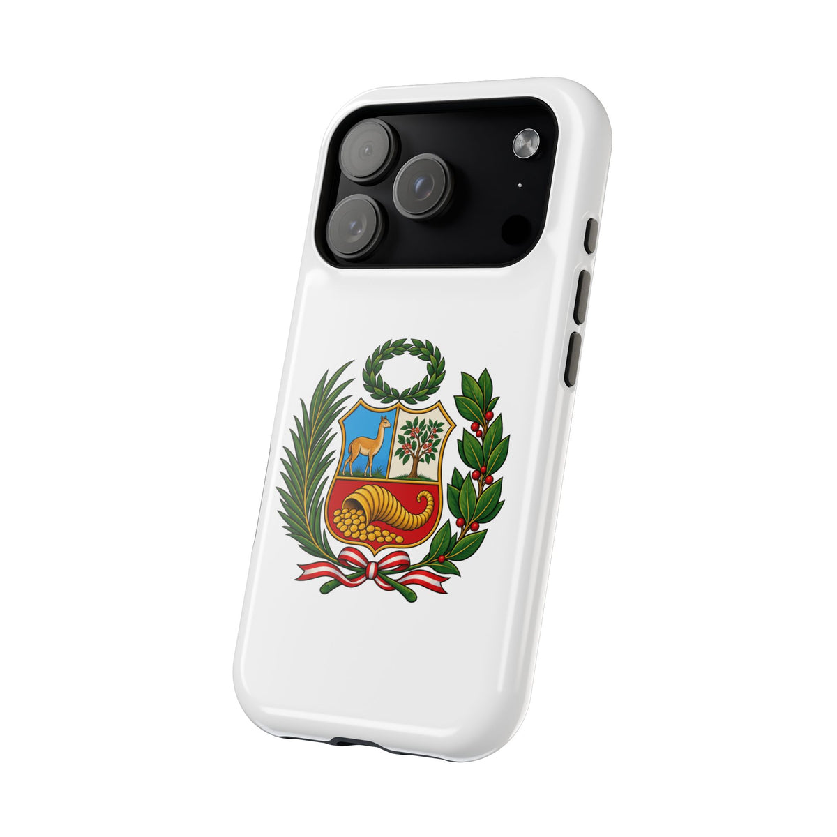 Best Peru Coat of Arms Phone Case - Escudo Nacional Gift