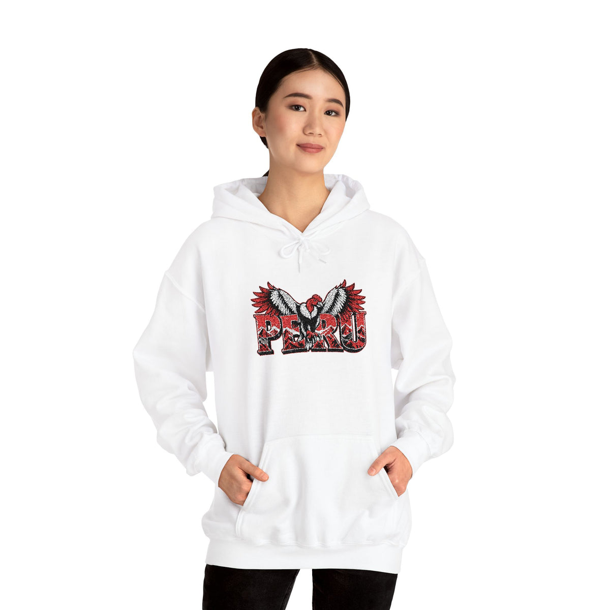 Best Peru Condor Embroidered Hoodie in USA