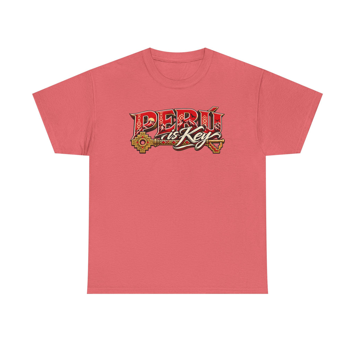 Best Peru is Key T-Shirt - Andes Sun & Condor Peruvian Tee