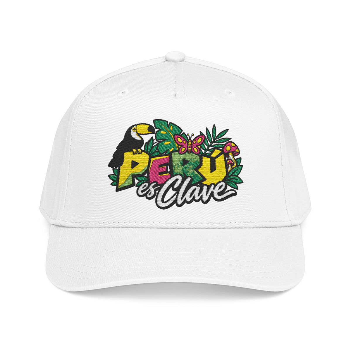 Best Perú es Clave Hat - Embroidered Amazon Toucan Cap