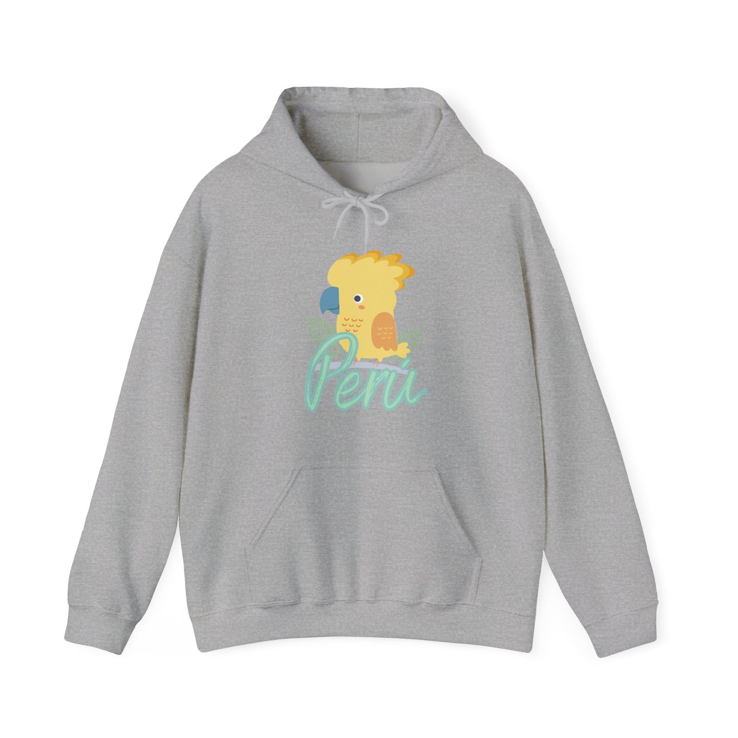 Best Peruvian Unisex Hoodie "Peru Cockatoo"