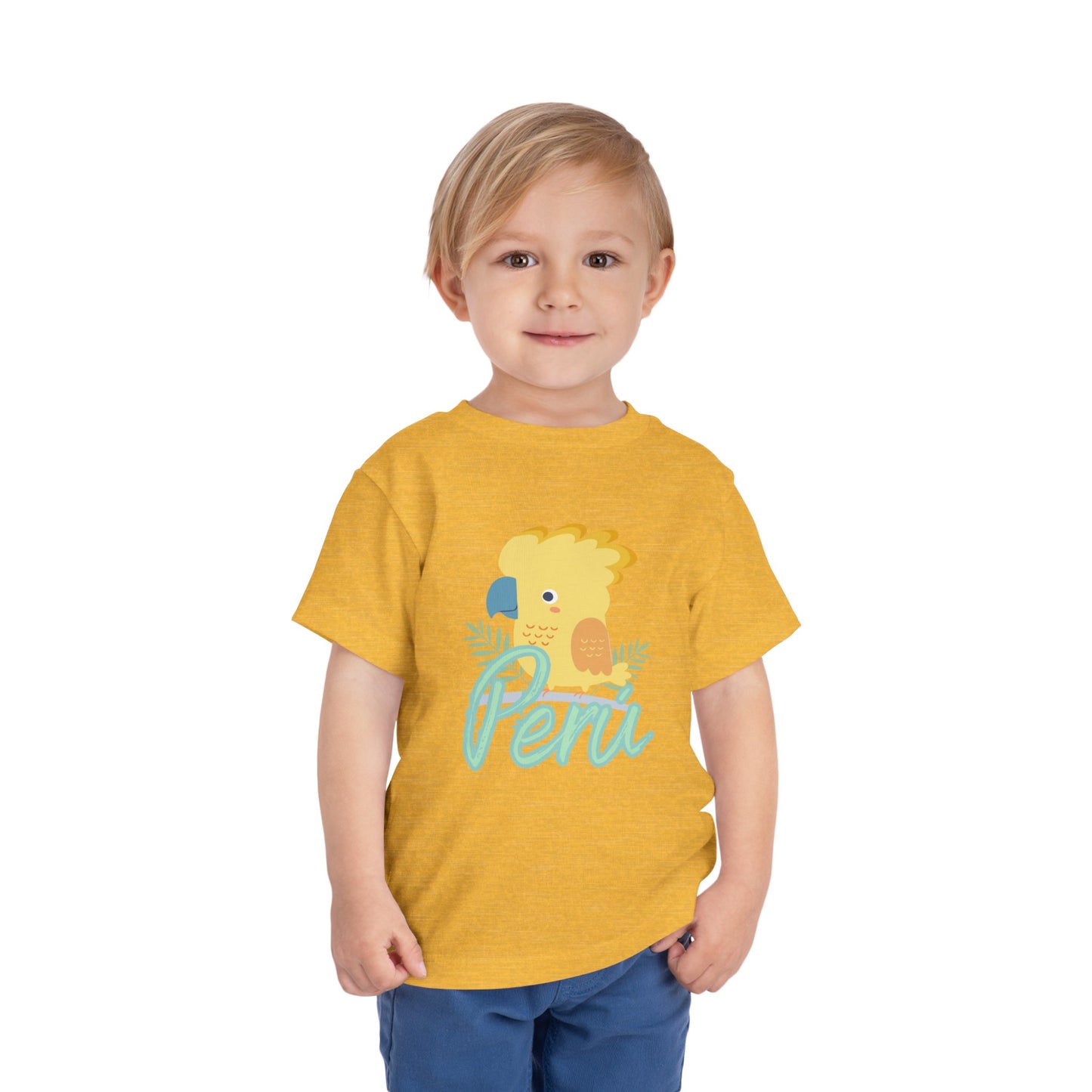 Best PeruvianToddler Short Sleeve Tee "Peru Jungle"