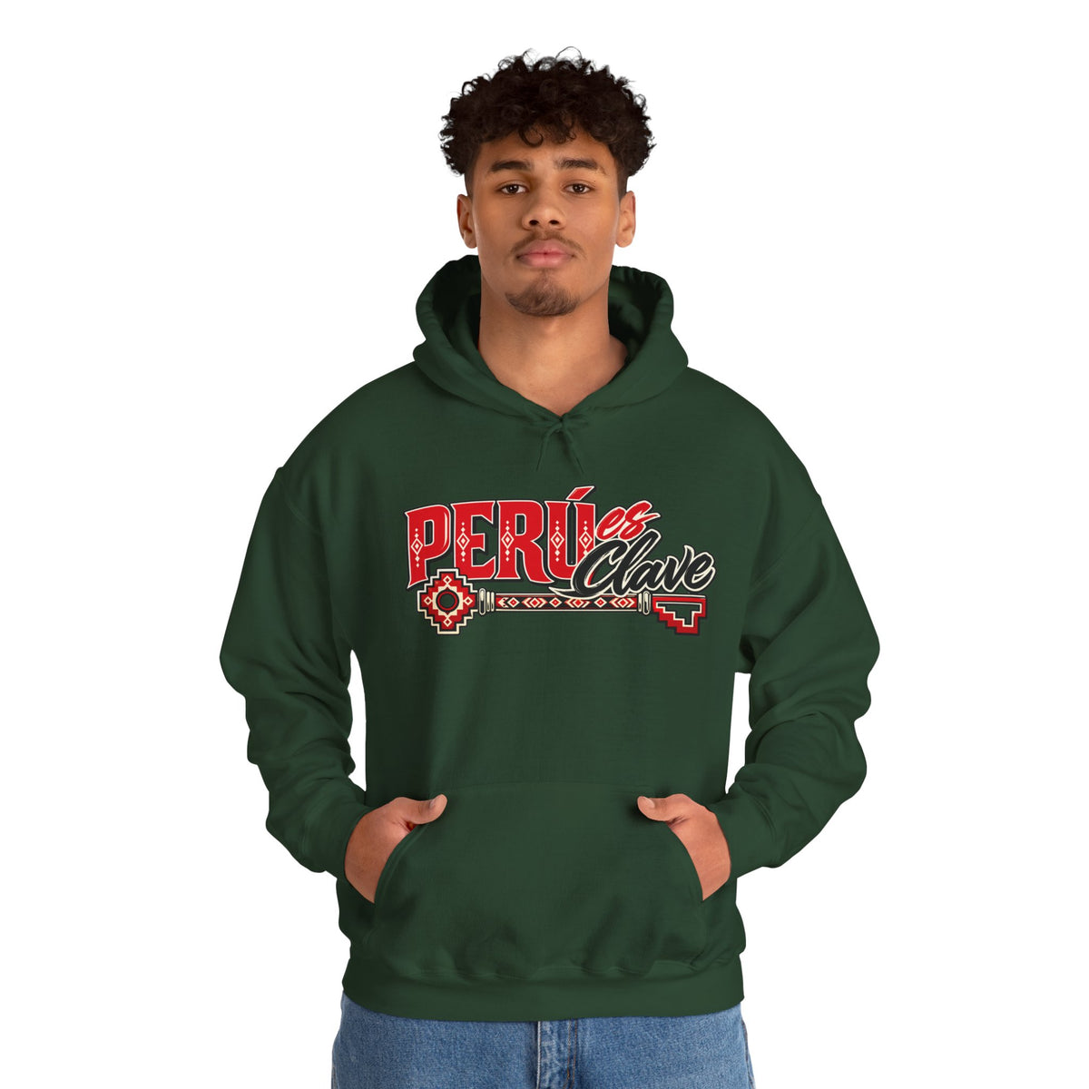 Best Perú es Clave Hoodie - Chakana Key Peruvian Gift