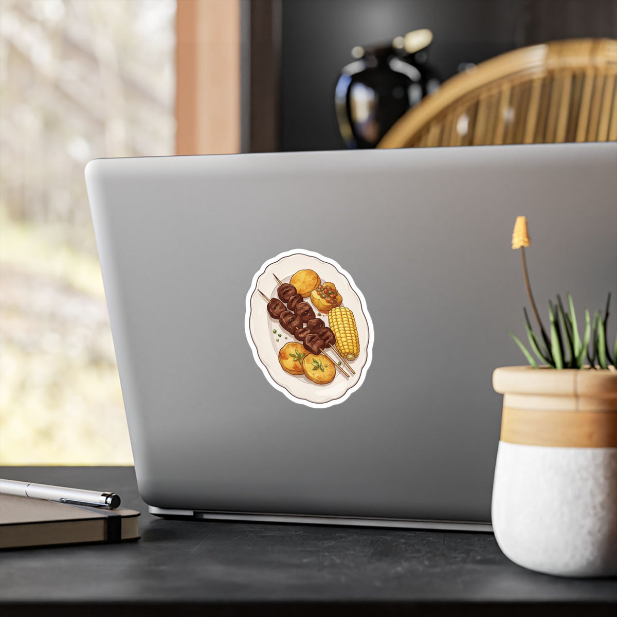 Best Anticuchos Sticker - Peruvian Food Vinyl Decal Gift