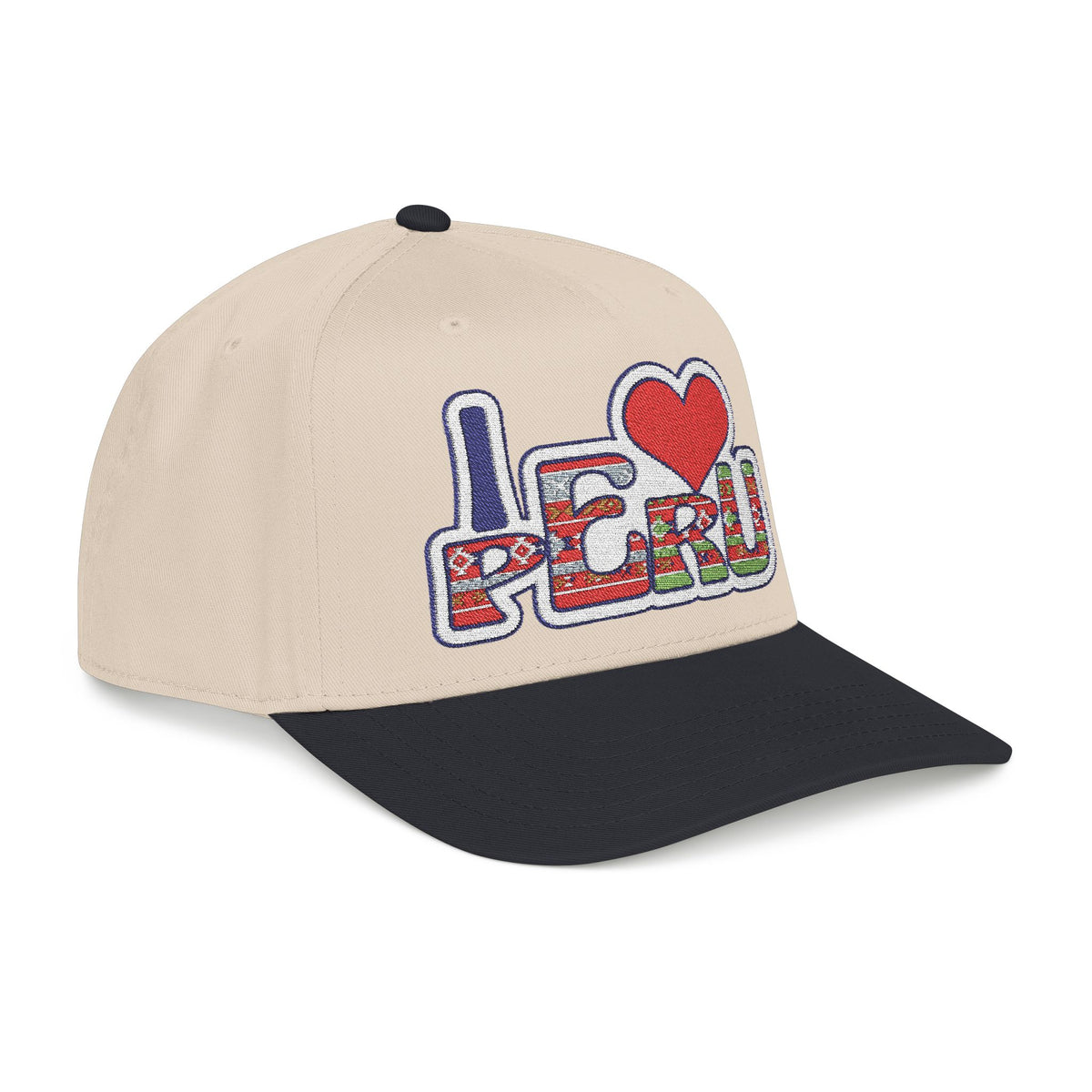 Best I Love Peru Hat - Embroidered Andean Textile Cap