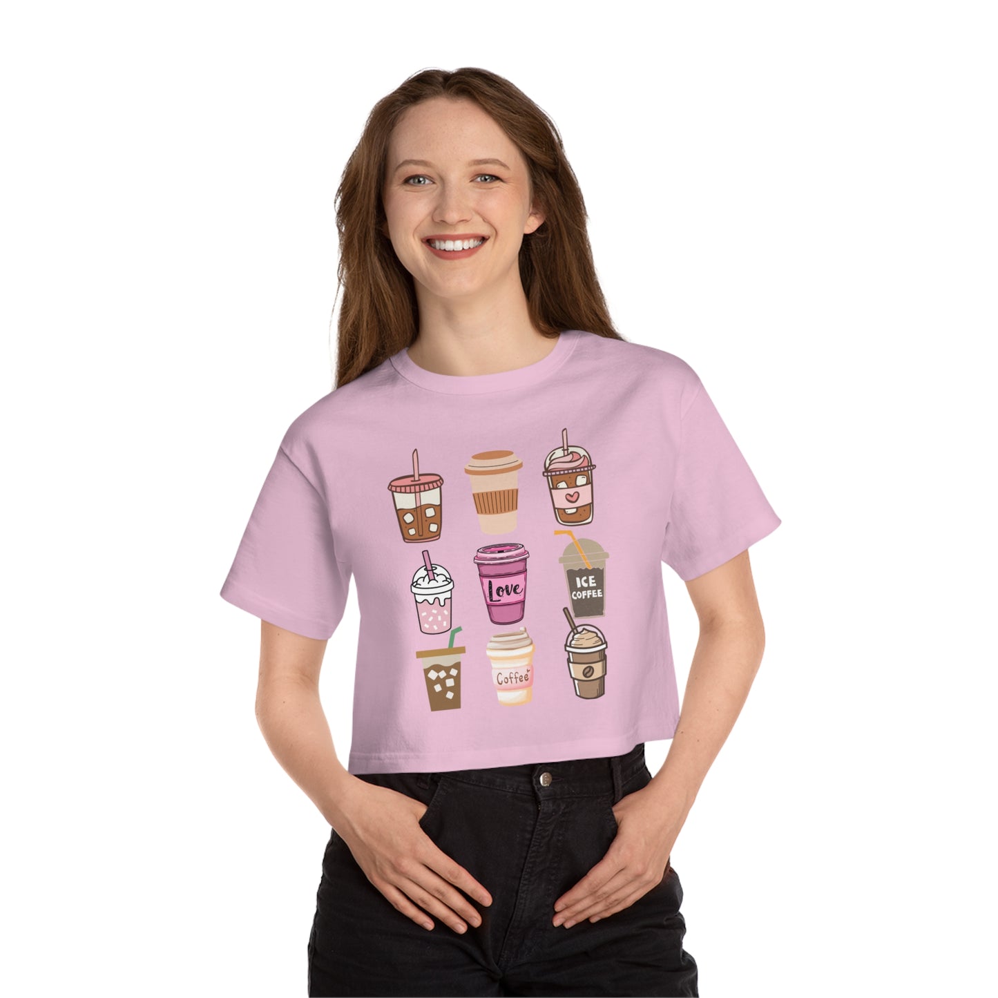 Best Cropped Coffee T-Shirt "Coffee Mugs for Coffee Lovers"