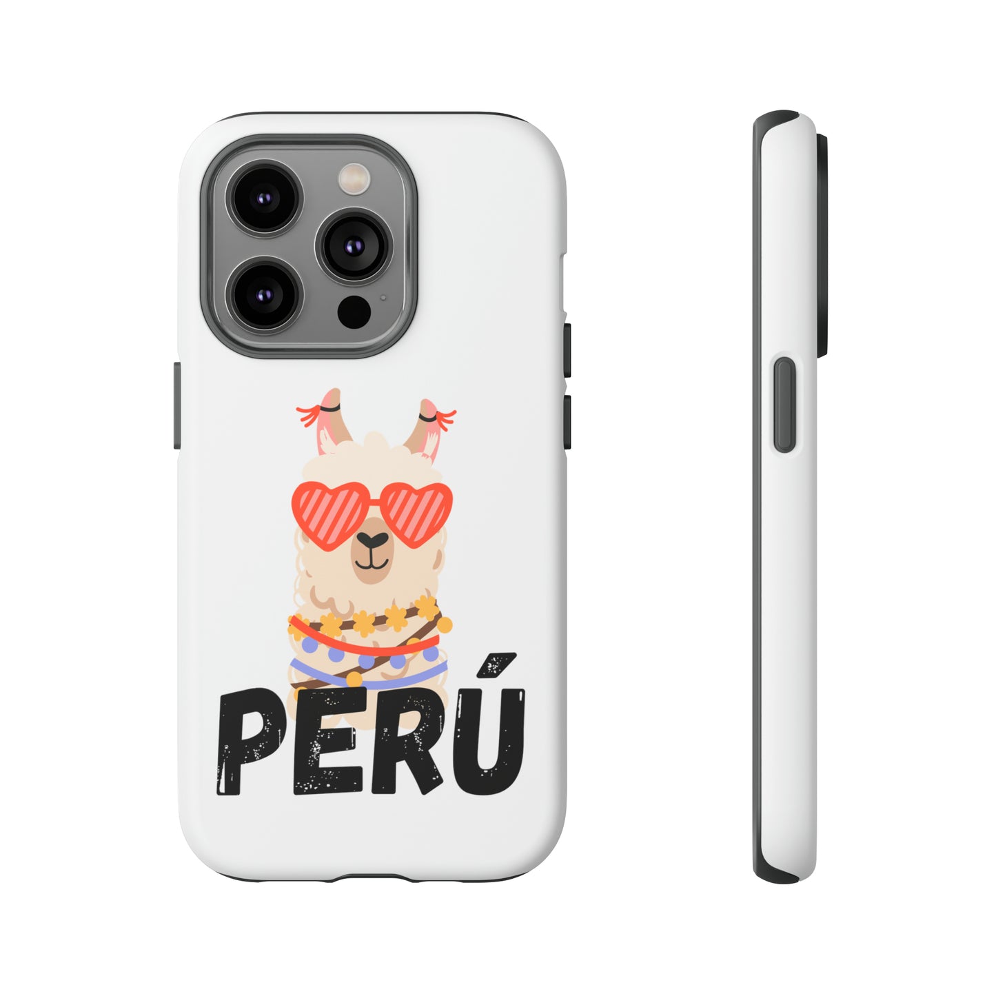 Tough iPhone  Cases "Peruvian Llama"