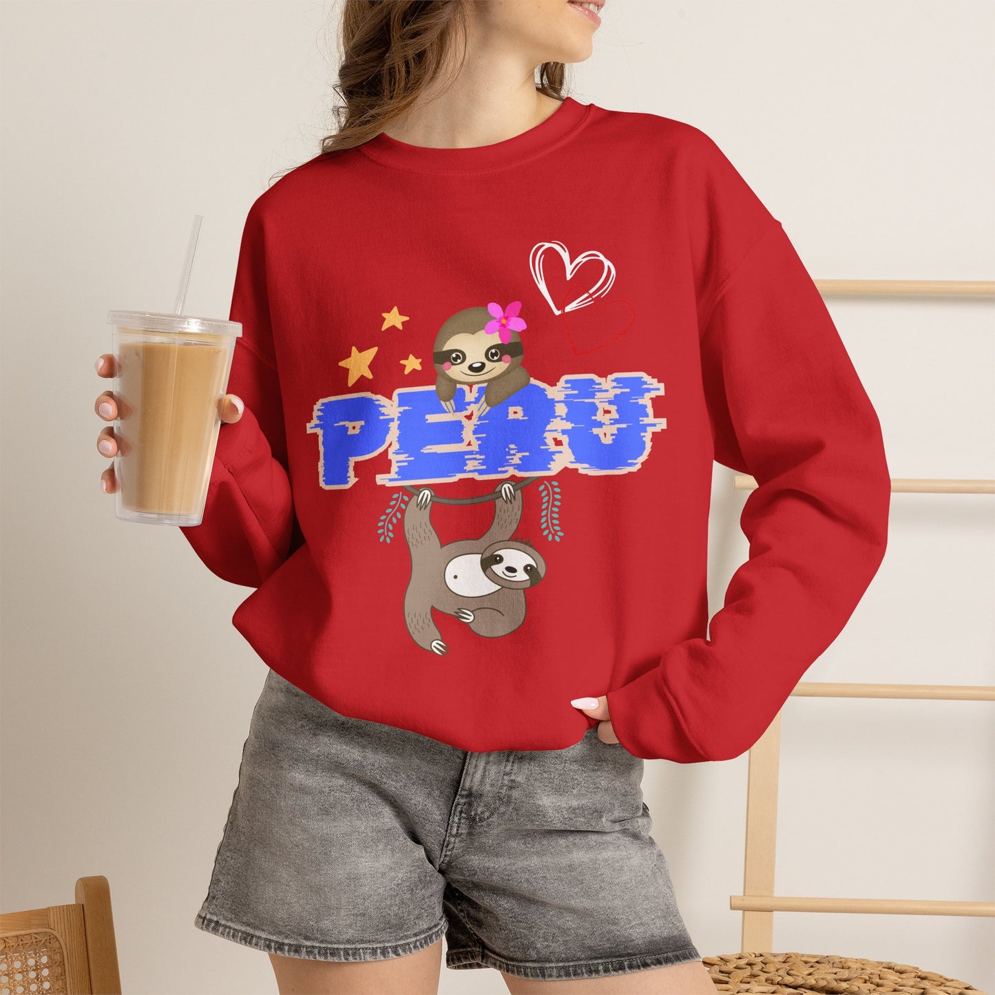 Best Peruvian Unisex Sweatshirt "PERU Jungle Love"