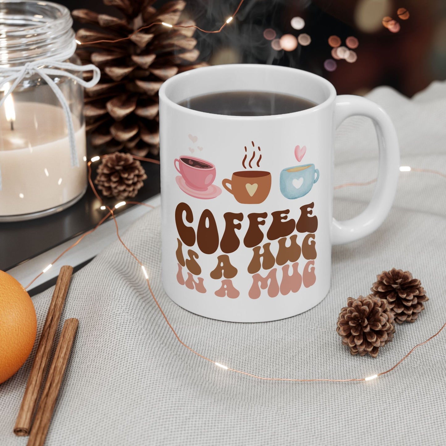 Best White Coffee Mug Heartwarming Brew: The 'Coffee Hug' Mug You Need