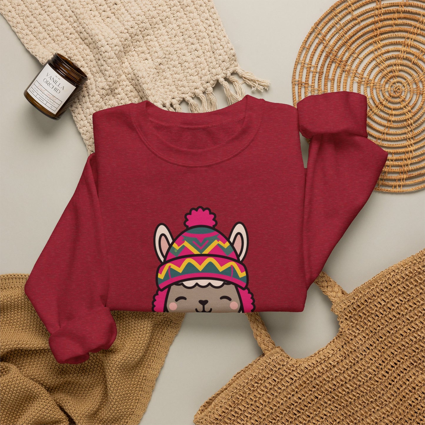 Best Peru Llama Chullo Sweatshirt - Cute Peruvian Tee