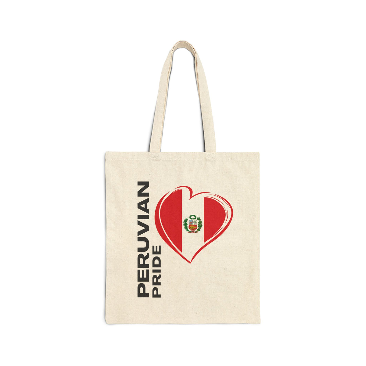 Best Peruvian Canvas Tote Bag "Peru Pride"