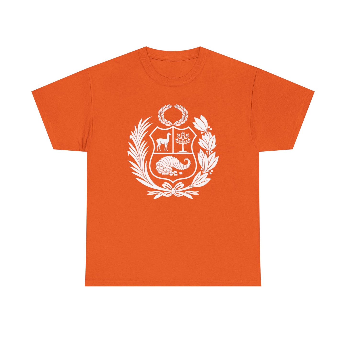 Best Peru Coat of Arms T-Shirt USA Unisex Peruvian Pride Tee