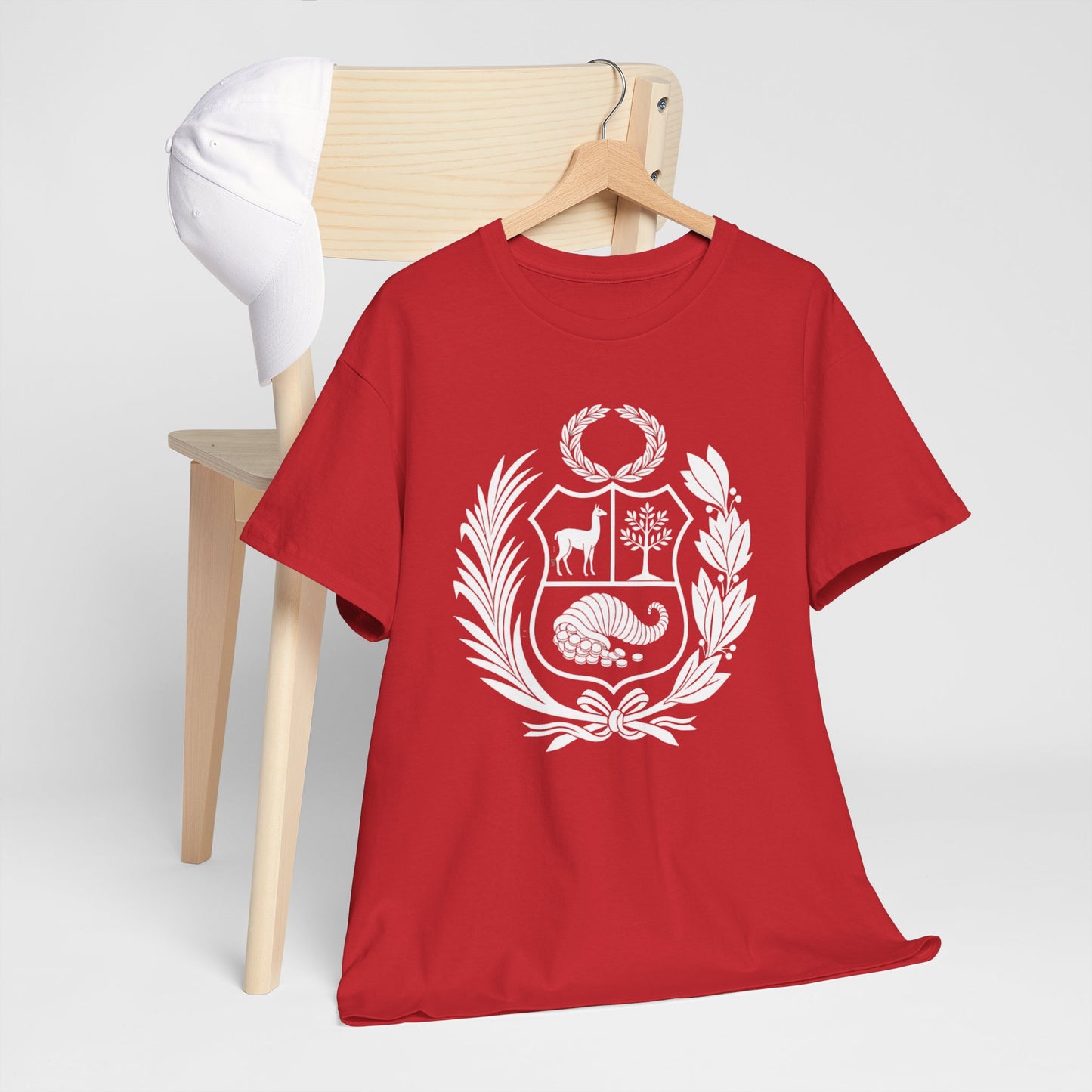 Best Peru Coat of Arms T-Shirt USA Unisex Peruvian Pride Tee