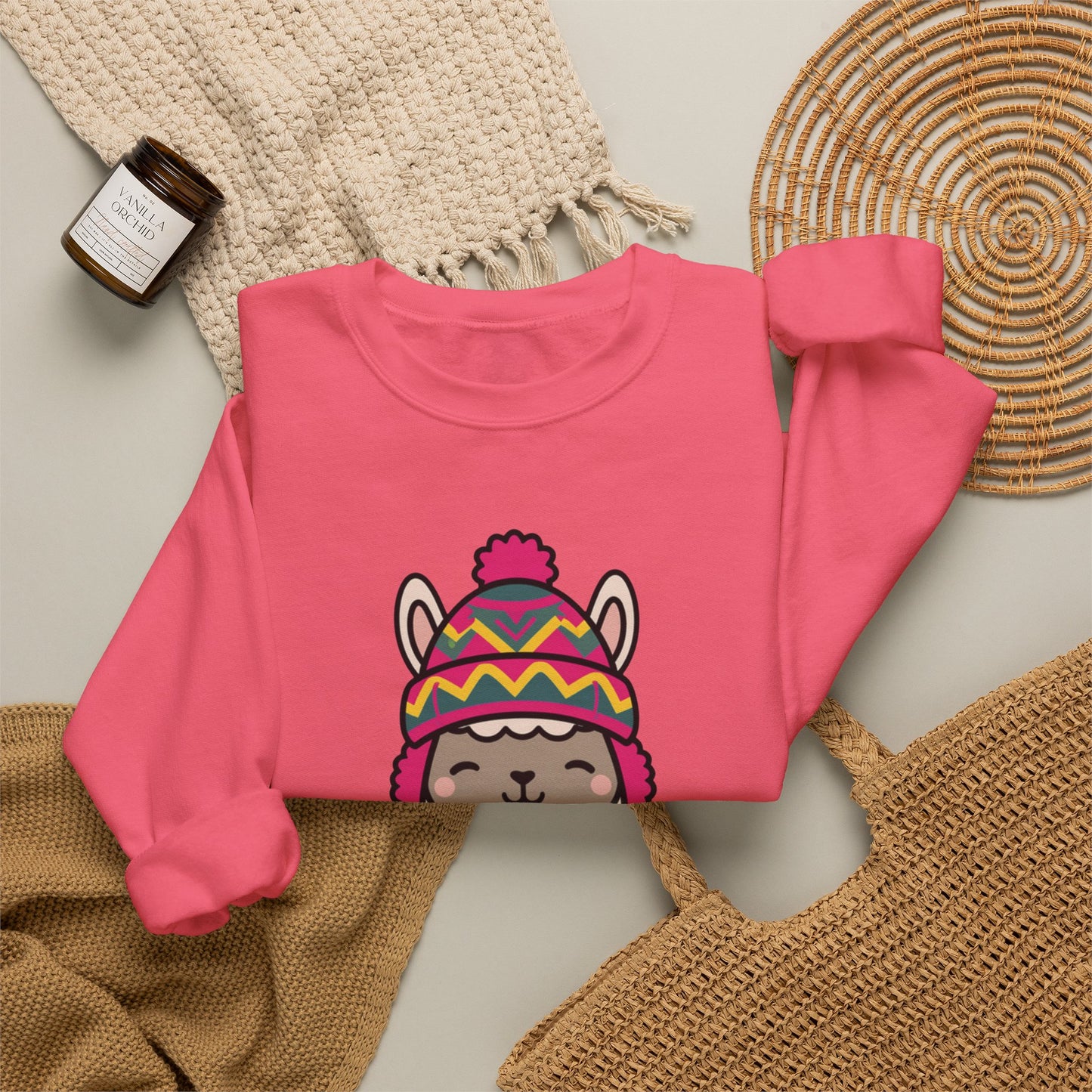 Best Peru Llama Chullo Sweatshirt - Cute Peruvian Tee