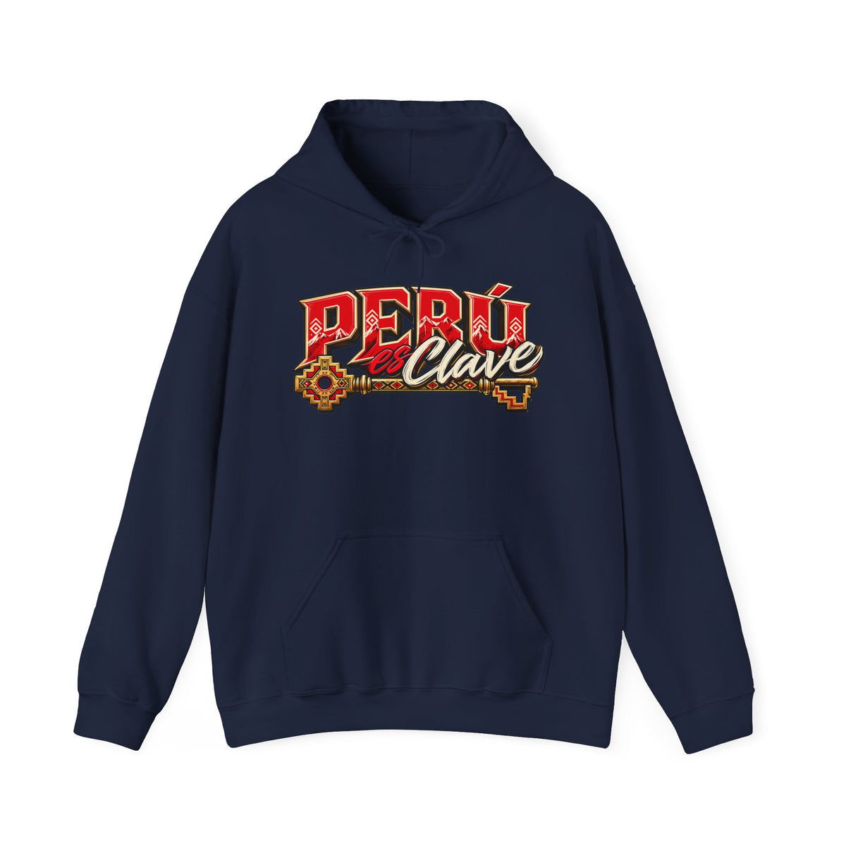 Best Perú es Clave Hoodie - Gold Key & Andes Design Gift