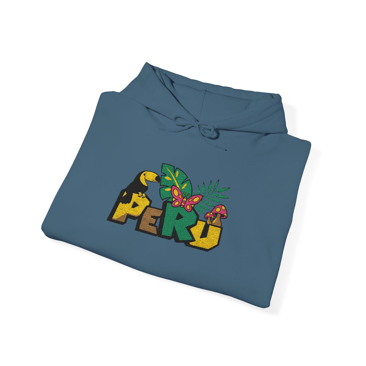 Best Peru Jungle Hoodie - Embroidered Toucan Amazon Gift