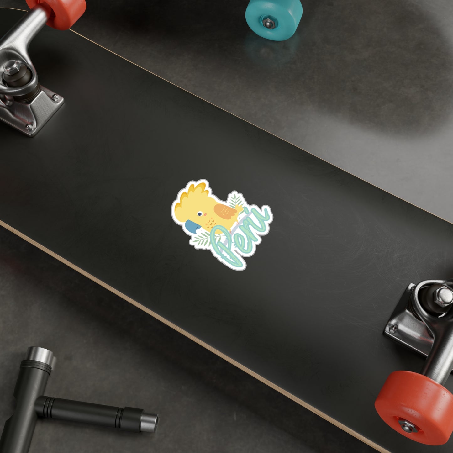 Best Peru Parrot Sticker USA Waterproof Vinyl Decal