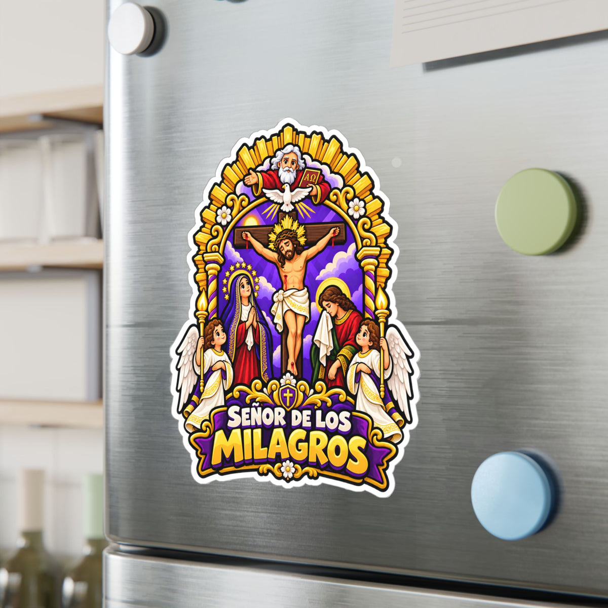 Best Señor de los Milagros Sticker - Mes Morado Decal Gift